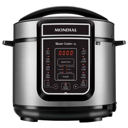 Panela de Pressão Elétrica Digital Master Cooker 5L Mondial