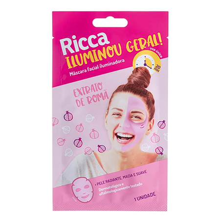 Máscara Iluminou Geral Ricca