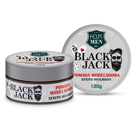 Pomada Modeladora Profissional Men Black Jack Felps Men