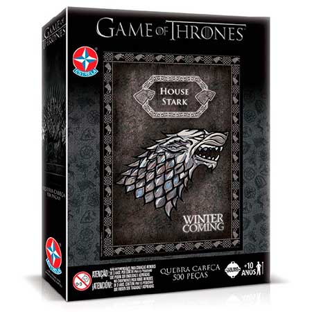 Quebra-Cabeça Game of Thrones - Casa Stark