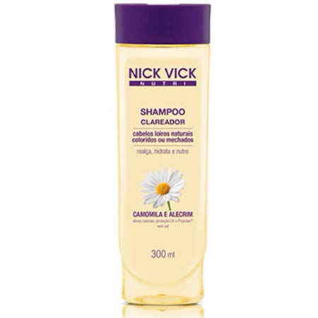 Shampoo Clareador Nutri Nick & Vick