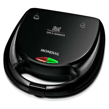 Sanduicheira Fast Grill e Sandwich (Mondial)