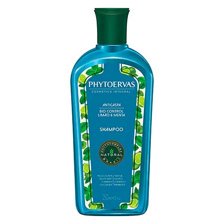 Shampoo Limão e Menta Phytoervas