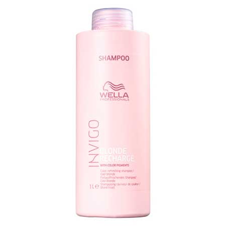 Shampoo Desamarelador Invigo Blonde Recharge Wella