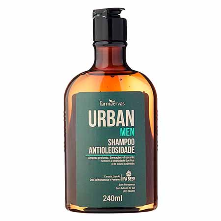 Shampoo Antioleosidade Urban Men 240ml