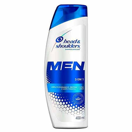 Shampoo Head & Shoulders Men 3 em 1 400ml