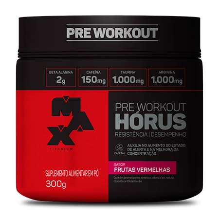 Pré-Treino Horus Max Titanium 300g