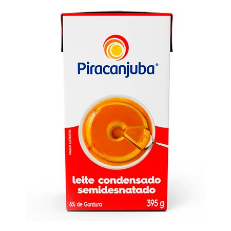 Leite Condensado Semidesnatado Piracanjuba 395g