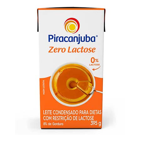 Leite Condensado Zero Lactose Piracanjuba 395g