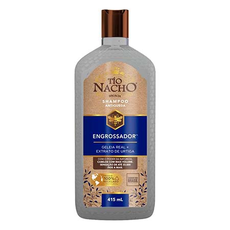 Shampoo Antiqueda Engrossador Tio Nacho (415ml)