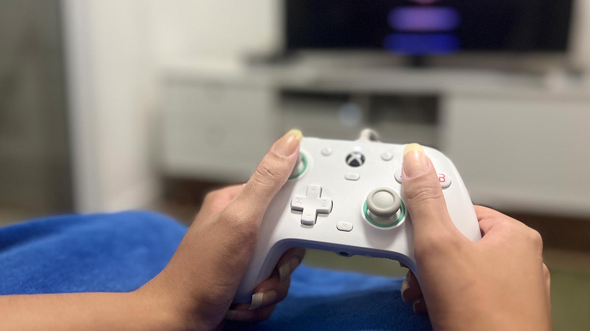 Controle GameSir G7 SE Conectado no Xbox