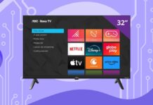 Smart TV AOC 32" HD Roku