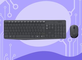 Teclado e Mouse sem Fio Logitech MK235