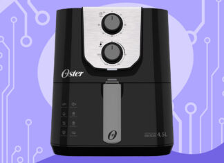 Air Fryer Oster Black Perform 4,5L OFRT510-127