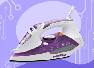 Ferro a Vapor Mondial Ceramic Express 1200W F-40