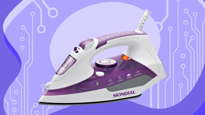 Ferro a Vapor Mondial Ceramic Express 1200W F-40