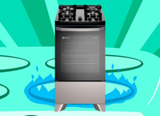 Fogão Electrolux 4 bocas Efficient FE4GS