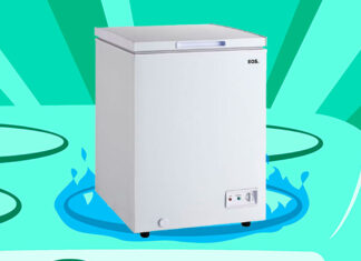 Freezer e Refrigerador Horizontal EOS 100 Litros Efh110x