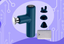 Massageador elétrico pistola Mini Deep Therapy Relaxmedic