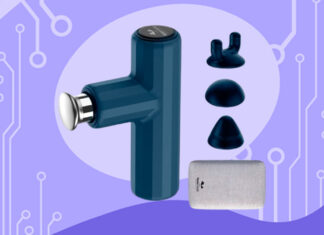 Massageador elétrico pistola Mini Deep Therapy Relaxmedic