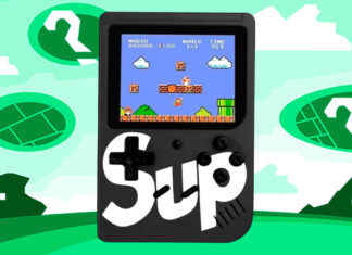 Mini Game Portátil Sup Game Box Plus com 400 Jogos