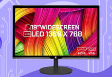 Monitor LED Tronos TRS-HK19WV