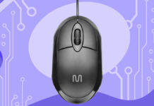 Mouse Multilaser Classic Box Óptico com fio MO300