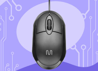 Mouse Multilaser Classic Box Óptico com fio MO300
