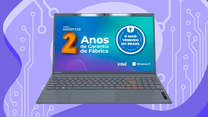 Notebook Positivo Vision C15 Lumina Bar