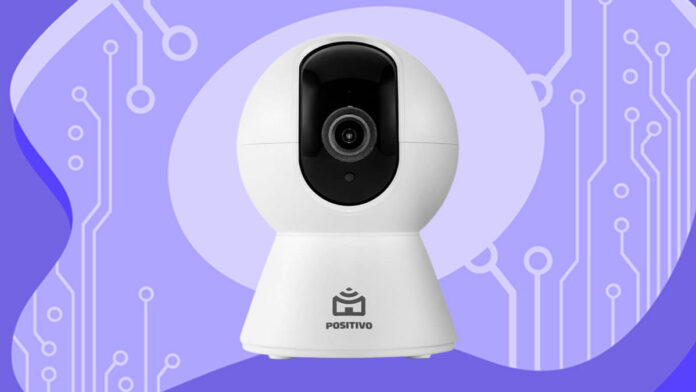 Smart Câmera Bot Wi-Fi 360° Positivo