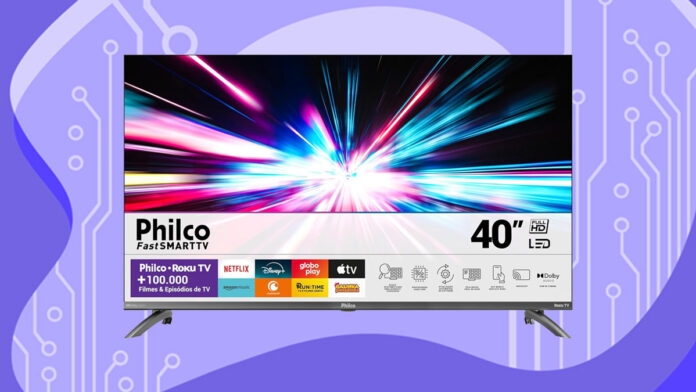 Smart TV Philco Roku LED PTV40M9GR2CGB
