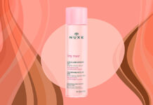 Água Micelar Facial Nuxe Very Rose