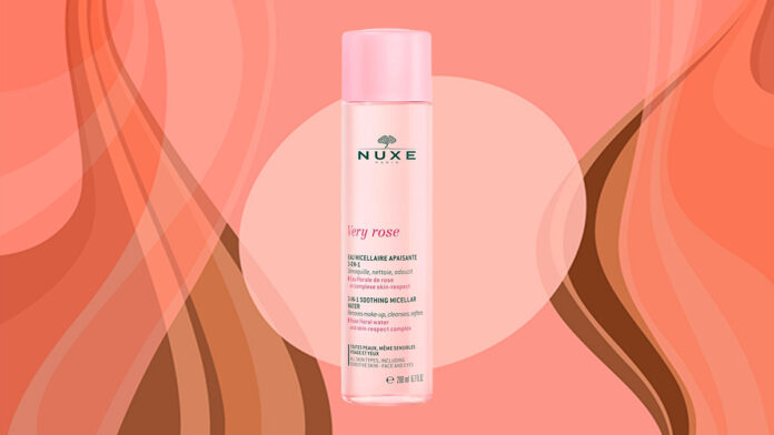 Água Micelar Facial Nuxe Very Rose