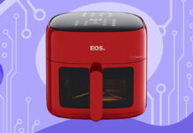Air Fryer EOS Chef Gourmet 6,2 Litros EAF60V