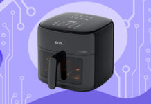 Air Fryer EOS Family Chef Gourmet de 8,2 litros