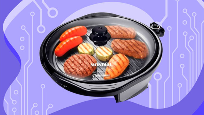 Grill Redondo Cook & Grill 40 Mondial G-03