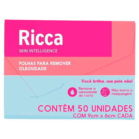 Lenco Removedor de Oleosidade Ricca 50 unidades