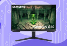 Monitor Gamer Samsung Odyssey G40 de 27 polegadas