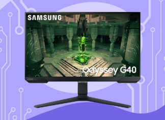 Monitor Gamer Samsung Odyssey G40 de 27 polegadas