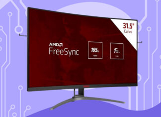Monitor gamer AOC Agon AG323FCXE de 32" com 165Hz