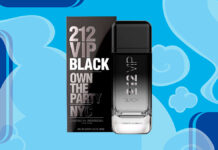 Perfume Masculino 212 VIP Black Eau de Parfum