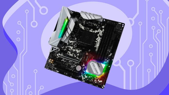 Placa-Mãe ASRock B450M Steel Legend