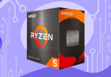Processador AMD Ryzen 5 5500 3.6GHz 100-100000457BOX