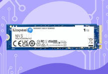 SSD Kingston NV3 1TB M.2 2280 NVMe Gen4 SNV3S/1000G