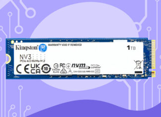 SSD Kingston NV3 1TB M.2 2280 NVMe Gen4 SNV3S/1000G