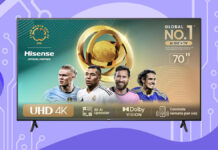 Smart TV Hisense UHD 4K DLED 70 Polegadas 70A6K