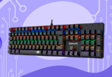 Teclado mecânico Redragon Valheim K608-R