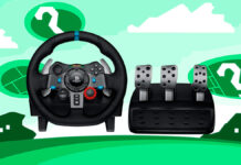 Volante e pedais Logitech G29 Driving Force